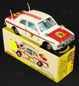 Dinky toys 205 lotus cortina rally car c998