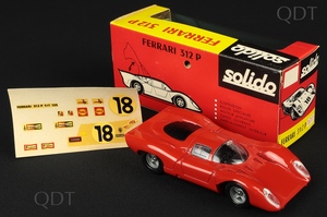 Solido models 177 ferrari 312p w556