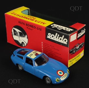 Solido models 221 alfa romeo gtz police w557