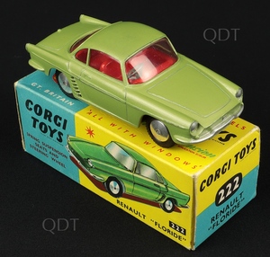 Corgi toys 222 renault floride aa612