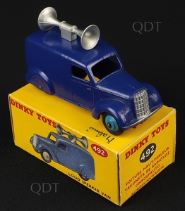 Dinky toys 492 loud speaker van aa665