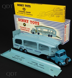 Dinky toys 982 pullmore car transporter 944 loading ramp aa717