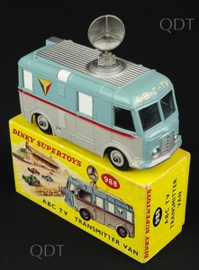 Dinky toys 988 abc tv transmitter van aa745