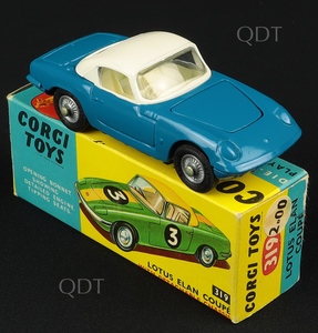 Corgi toys 319 lotus elan coupe aa767