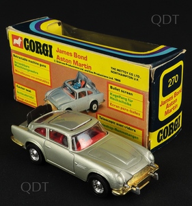 Corgi toys 270 james bond aston martin aa799