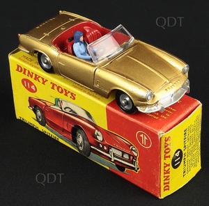 Dinky toys 114 triumph spitfire aa871