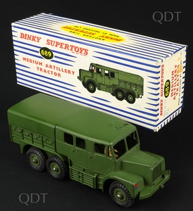 Dinky supertoys 689 medium artillery tractor aa922