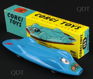 Corgi toys 153 proteus campbell bluebird record car aa932