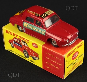 Dinky toys 268 renault dauphine minicab aa976