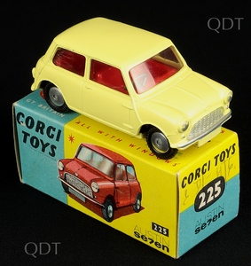 Corgi toys 225 austin seven mini saloon bb68