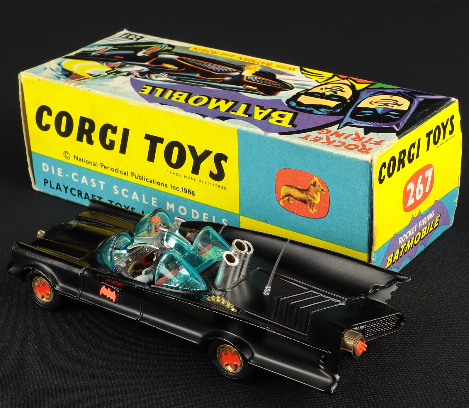 Corgi 267 Batmobile - QDT