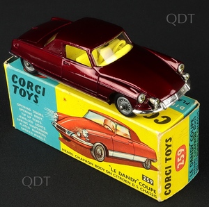 Corgi toys 259 citroen le dandy bb153