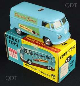 Corgi toys 441 vw toblerone bb199