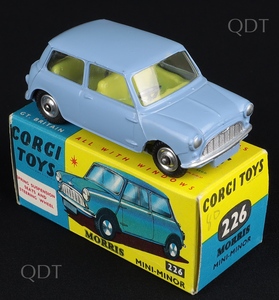 Corgi toys 226 morris mini minor bb218