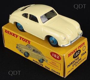 Dinky toys 182 porsche 356a coupe bb262