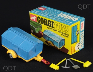 Corgi toys 109 pennyburn workmen's trailer bb297