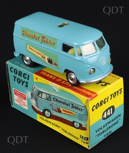 Corgi toys 441 toblerone volkswagen van bb314