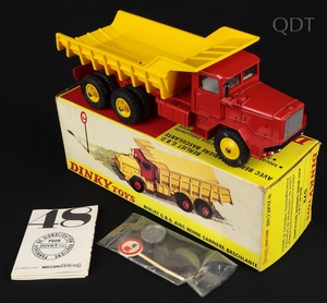 French dinky toys 572 berliet quarry truck bb320