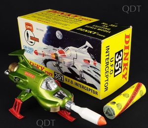 Dinky toys 351 ufo interceptor bb321