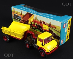 Corgi toys 1145 mercedes benz unimog goose dumper bb397