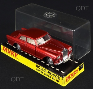 Dinky toys 127 rolls royce silver cloud bb425