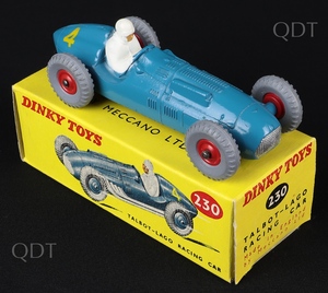 Dinky toys 230 talbot lago racing car bb525