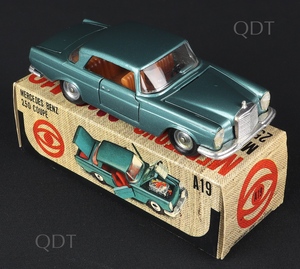 Mebetoys models a19 mercedes 250 coupe bb534