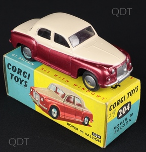 Corgi toys 204 rover 90 saloon bb537