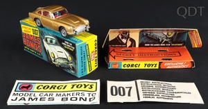 Corgi toys 261 james bond's aston martn db5 bb544