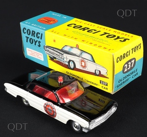 Corgi toys 237 oldsmobile sheriff car bb660