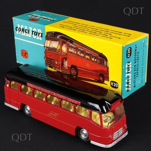 Corgi toys 1120 midland red motorway express coach bb665