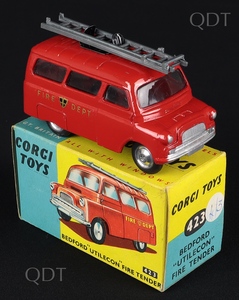 Corgi toys 423 bedford utilecon fire tender bb666