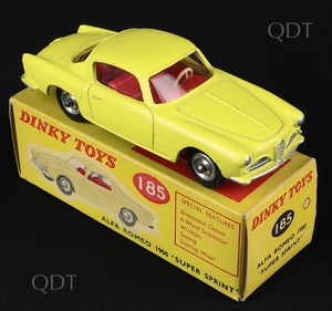 Dinky toys 185 alfa romeo 1900 super sprint bb577