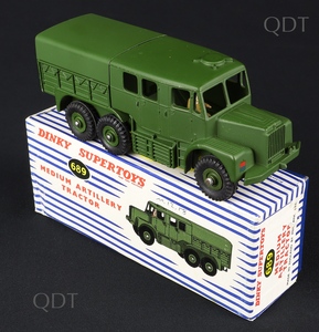 Dinky supertoys 689 medium artillery tractor bb717