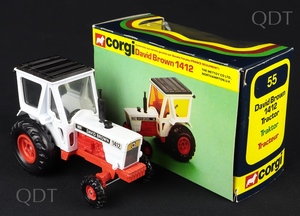 Corgi toys 55 david brown 1412 tractor bb730