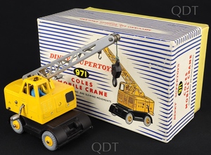 Dinky toys 971 coles mobile crane bb583