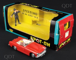 Spot on models 281 speeding mg mk ii bb863