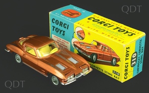 Corgi toys 310 chevrolet corvette sting ray bb884