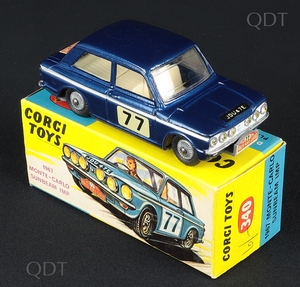 Corgi toys 340 1967 monte carlo sunbeam imp c760