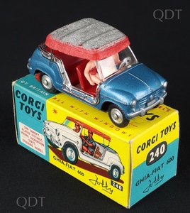 Corgi toys 204 fiat jolly bb914