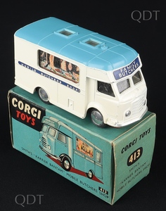 Corgi toys 413 butcher's shop karrier bantam van bb927