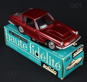 Solido models 139 maserati 3.5l bb945