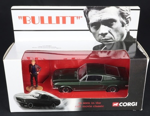 Corgi classics cc05901 1968 ford mustang bullitt steve mcqueen bb954