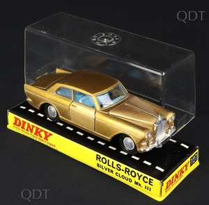 Dinky toys 127 rolls royce silver cloud cc21