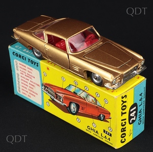 Corgi toys 241 ghia cc70