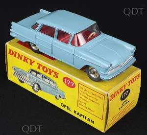 Dinky toys 177 opel kapitan cc89