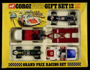 Corgi toys gift set 12 grand prix racing set 12 cc140