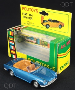 Politoys models 555 fiat 124 x167