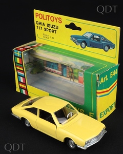 Politoys models 554 ghia isuzu 117 sport x168