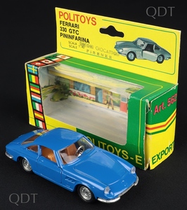 Politoys models 562 ferrari 330 gtc pininfarina x172